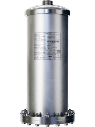 ExxFire Cool Gas Generator CGG Stickstoffgas 6 m³